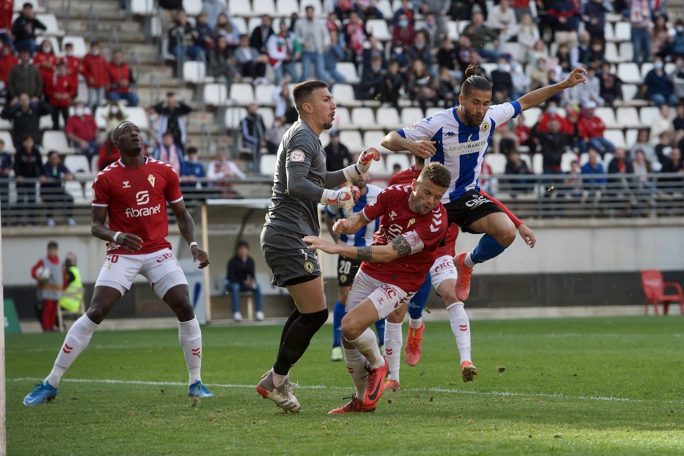 Fotos: El empate del Real Murcia frente al Hércules, en imágenes
