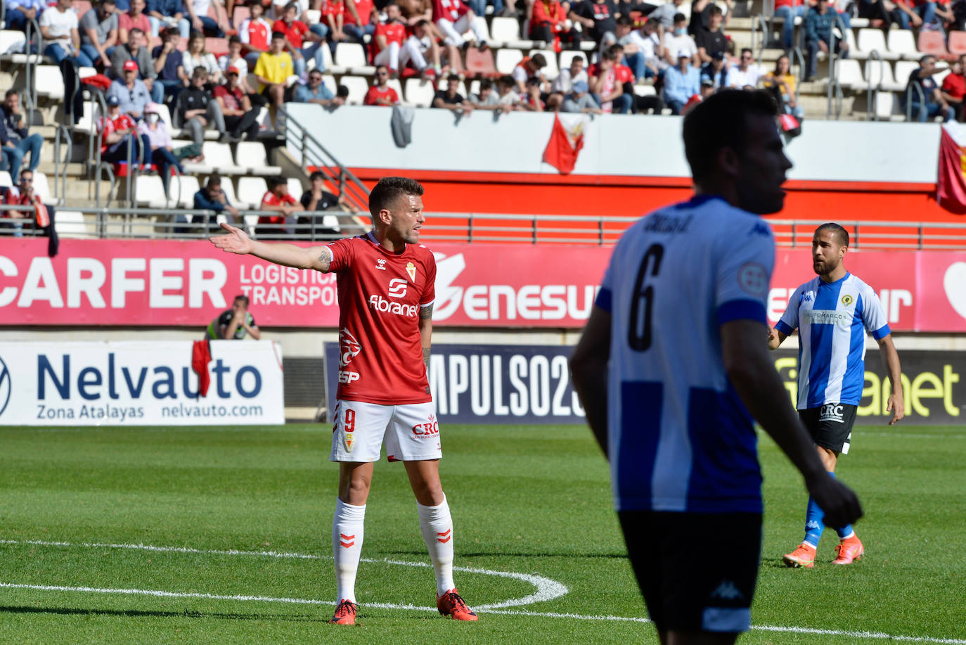 Fotos: El empate del Real Murcia frente al Hércules, en imágenes