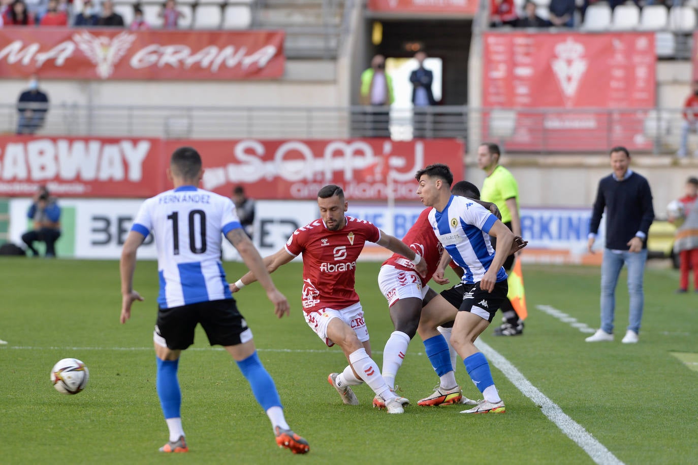 Fotos: El empate del Real Murcia frente al Hércules, en imágenes