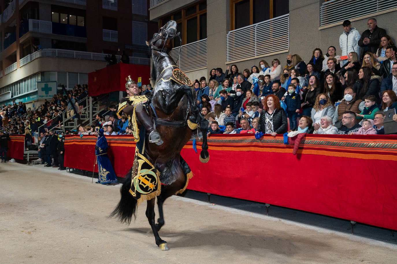 Fotos: El lujo de Egipto en la procesión azul de Domingo de Ramos