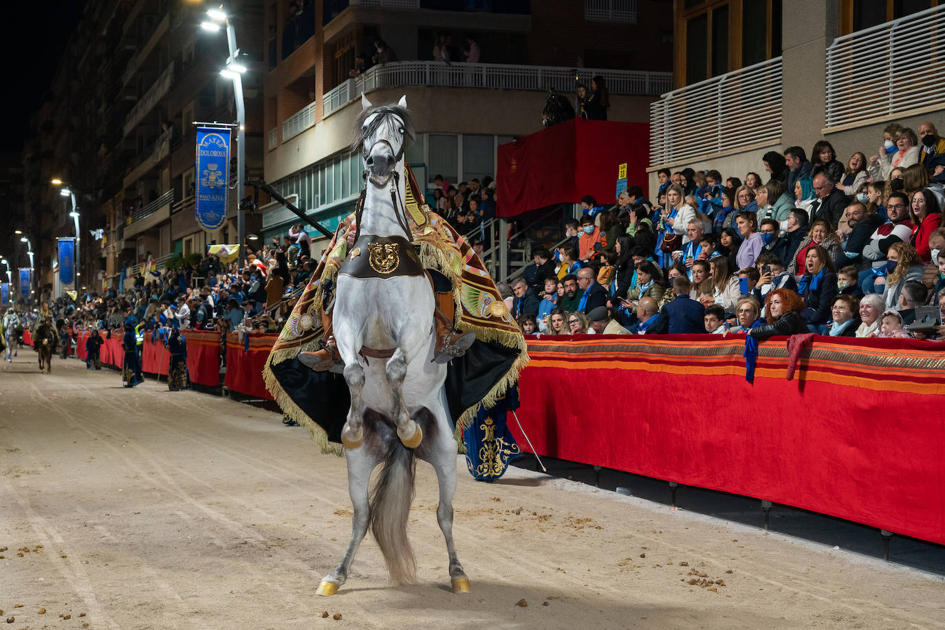 Fotos: El lujo de Egipto en la procesión azul de Domingo de Ramos