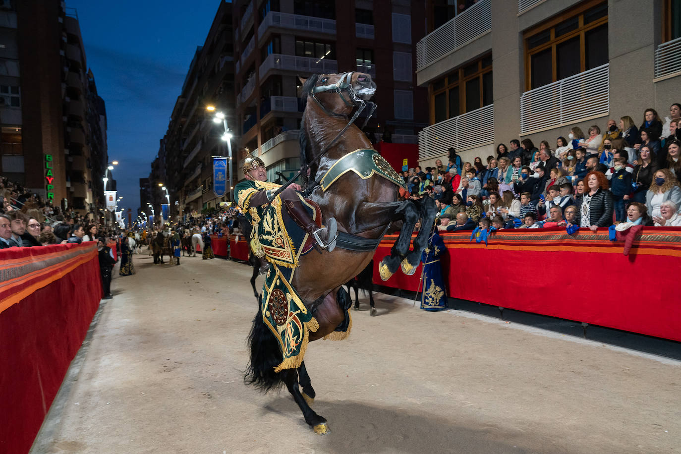 Fotos: El lujo de Egipto en la procesión azul de Domingo de Ramos