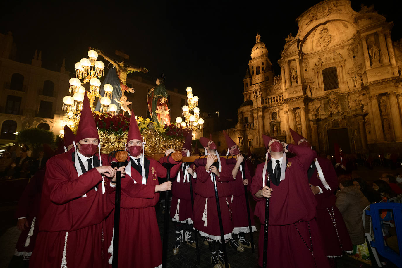 Fotos: El Perdón recorre las calles de Murcia en la procesión del Lunes Santo