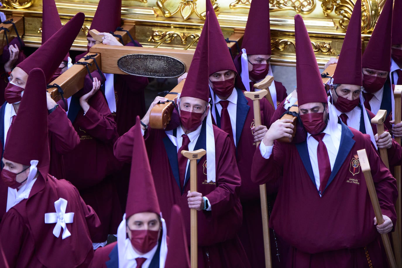 Fotos: El Perdón recorre las calles de Murcia en la procesión del Lunes Santo