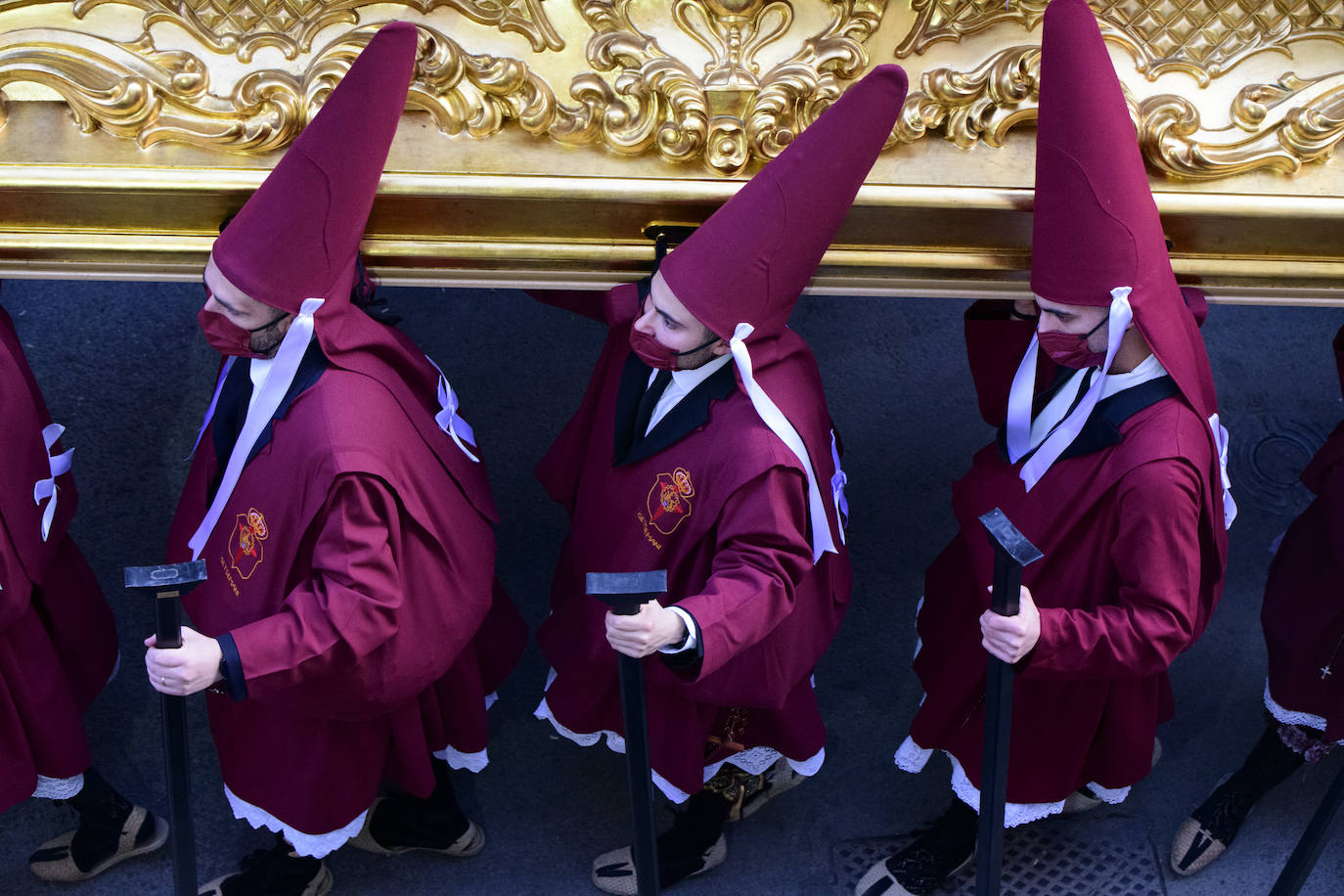 Fotos: El Perdón recorre las calles de Murcia en la procesión del Lunes Santo