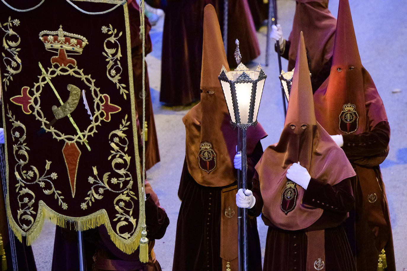 Fotos: El Perdón recorre las calles de Murcia en la procesión del Lunes Santo