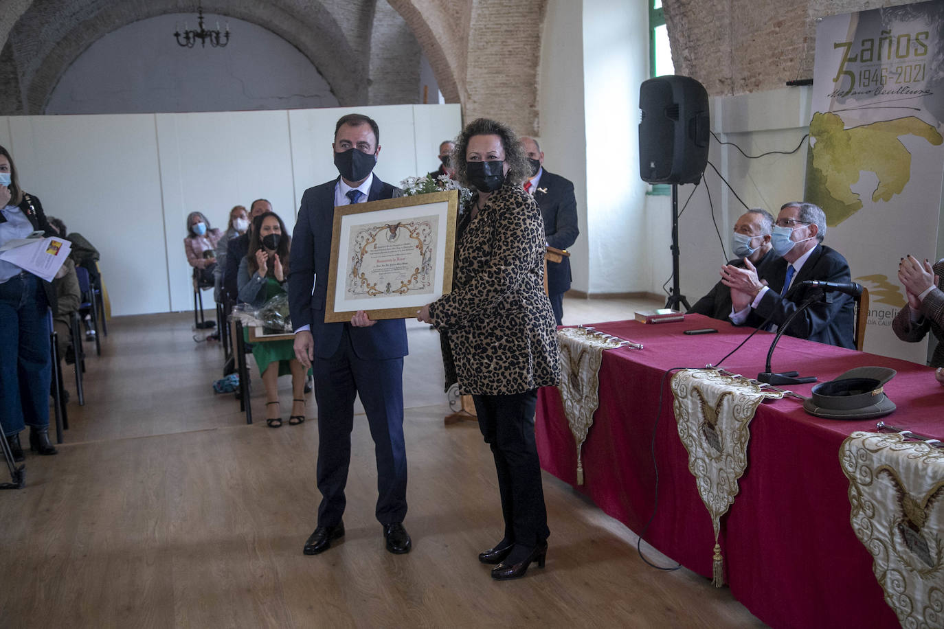 Fotos: Acto de homenaje de los sanjuanistas californios en Cartagena