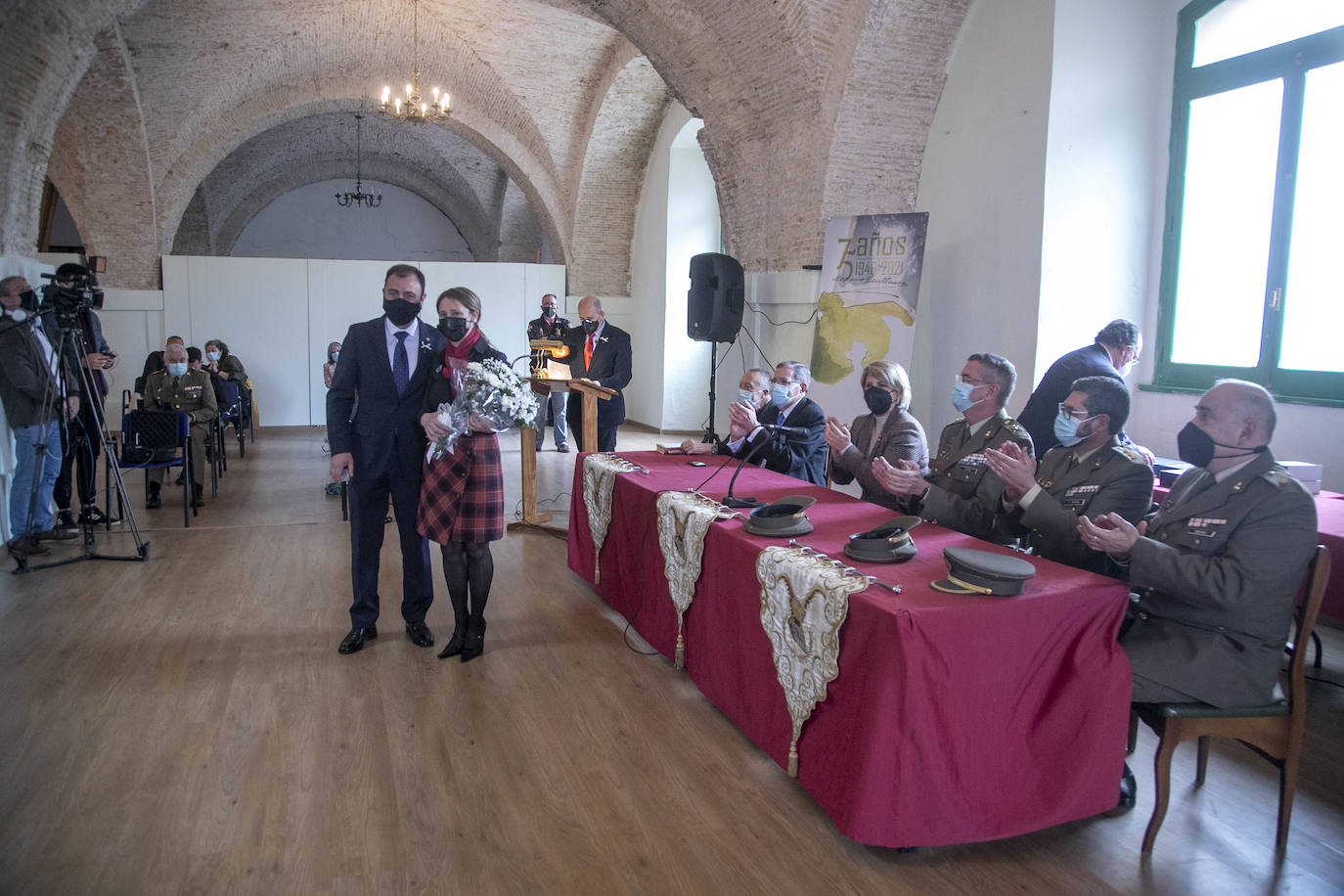 Fotos: Acto de homenaje de los sanjuanistas californios en Cartagena