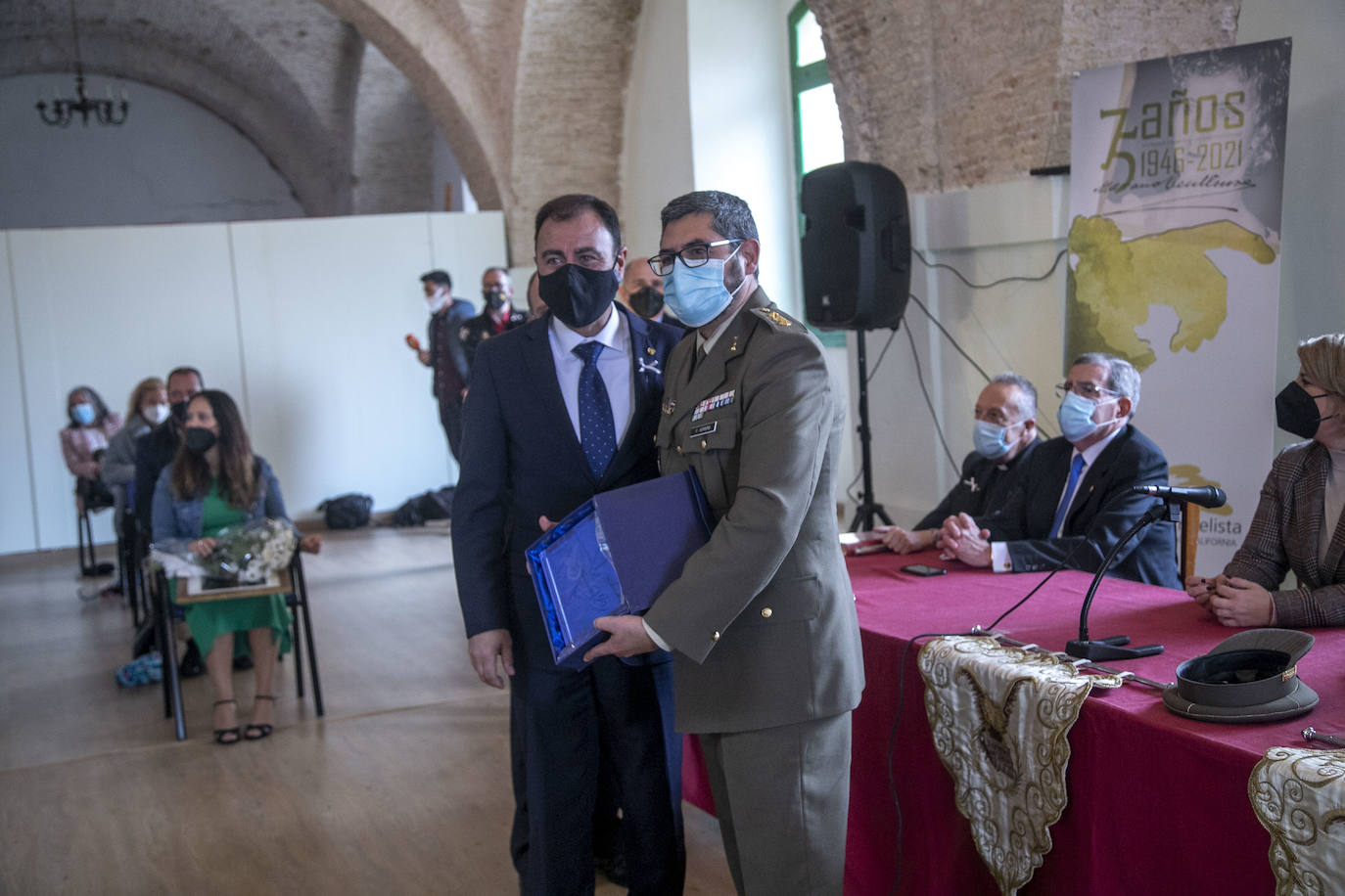 Fotos: Acto de homenaje de los sanjuanistas californios en Cartagena