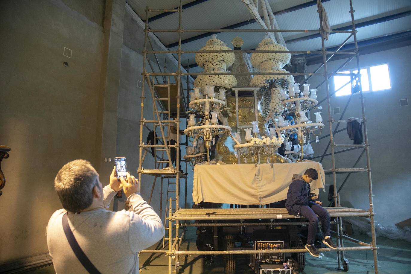 Fotos: Acto de homenaje de los sanjuanistas californios en Cartagena