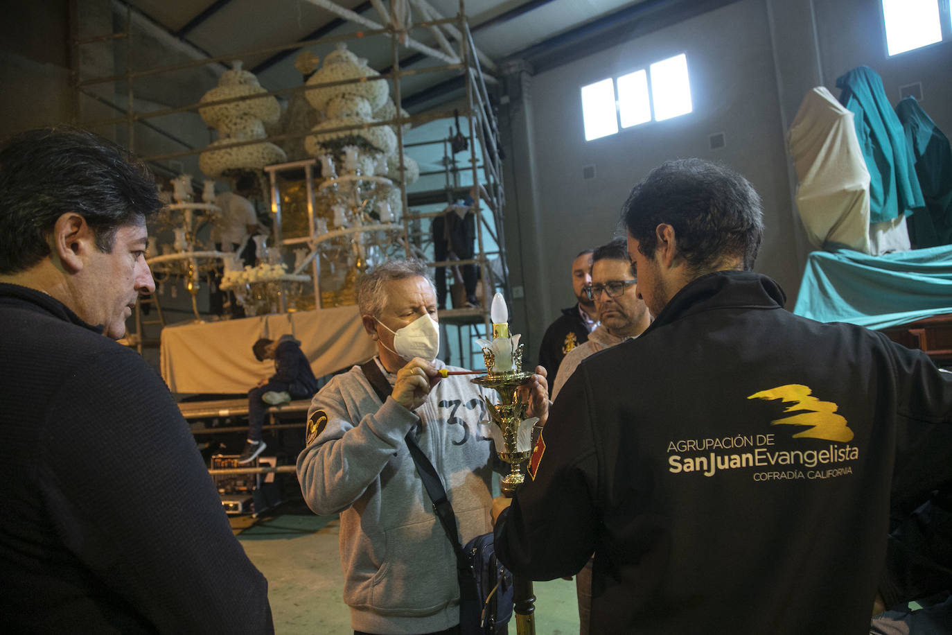 Fotos: Acto de homenaje de los sanjuanistas californios en Cartagena