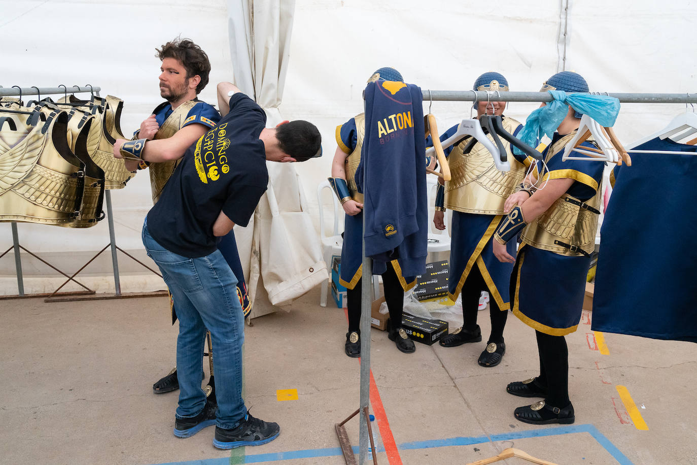 Fotos: Ataviados para alcanzar la gloria en los desfiles bíblicos de Lorca