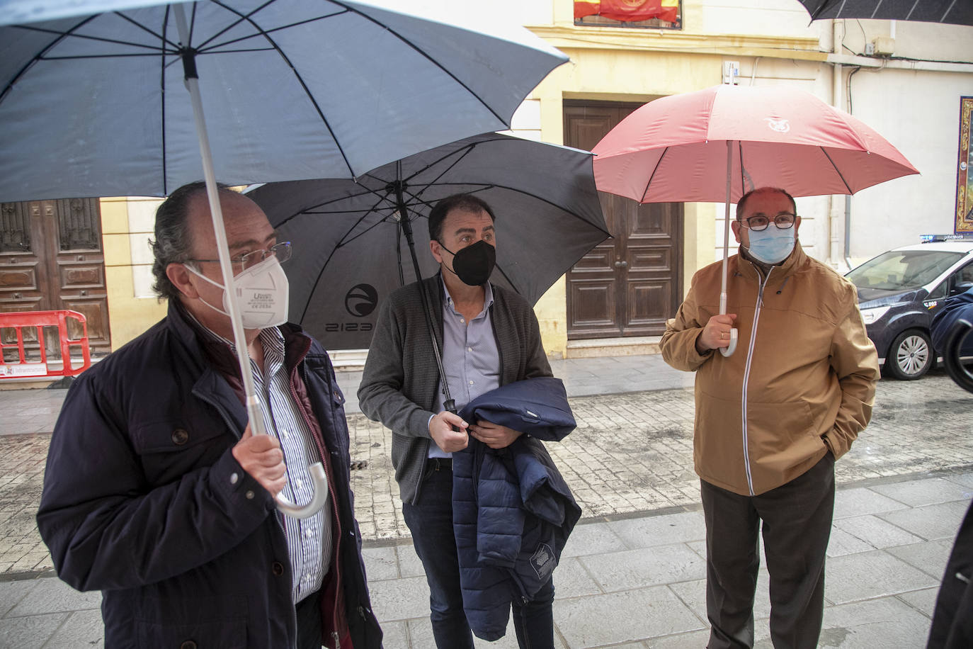 Fotos: Los californios cancelan la procesión del Prendimiento