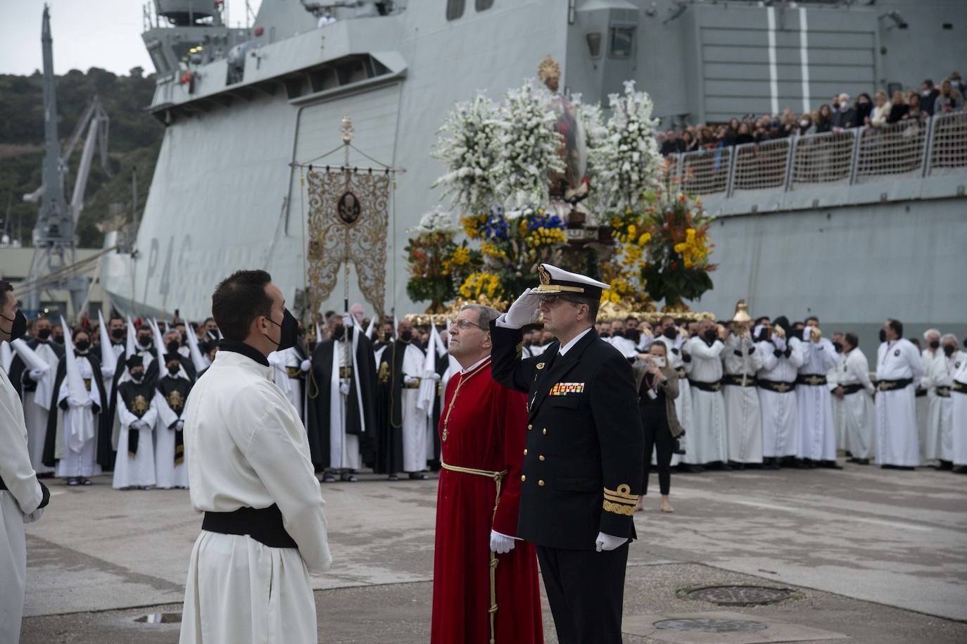 Fotos: Traslado de San Pedro Apóstol en Cartagena