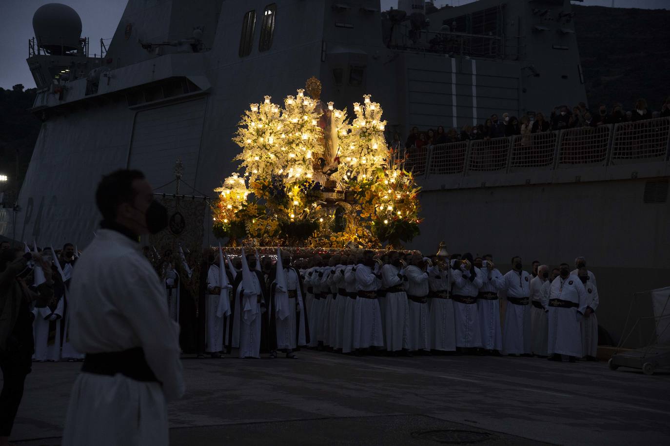Fotos: Traslado de San Pedro Apóstol en Cartagena