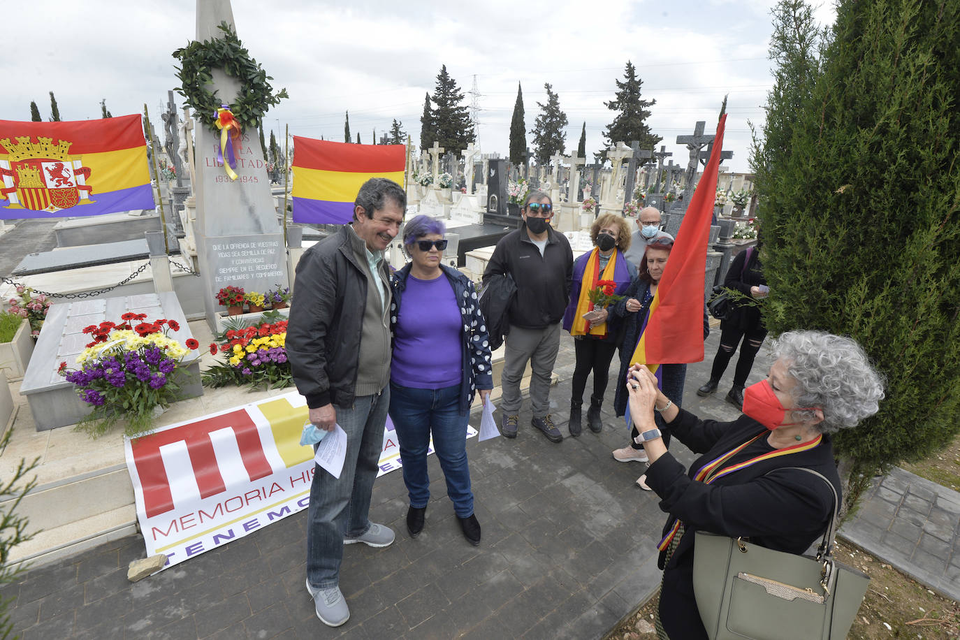 Fotos: Homenaje republicano en Murcia