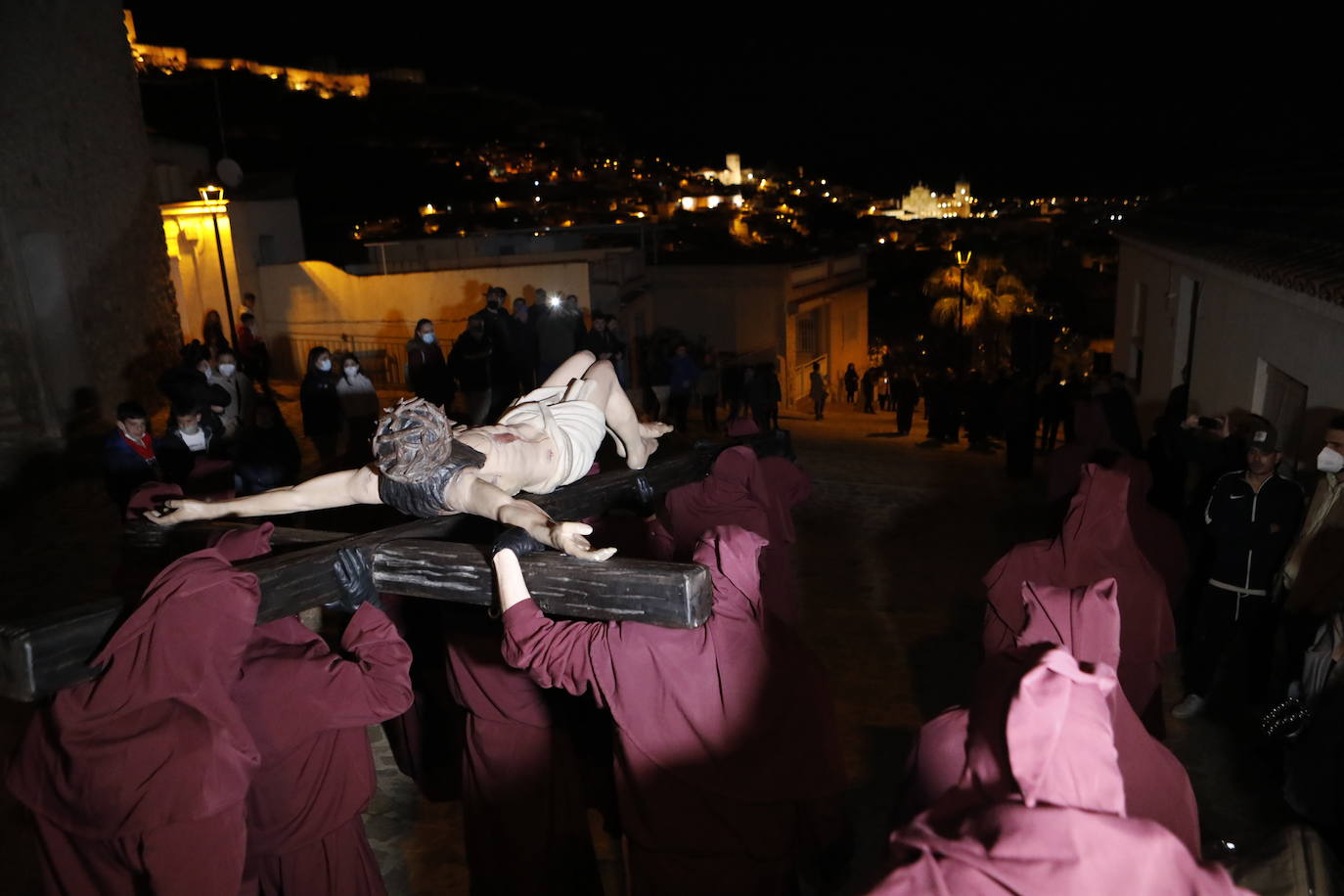 Fotos: Penitencia morada en el monte Calvario de Lorca