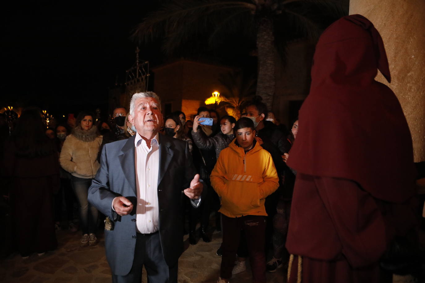 Fotos: Penitencia morada en el monte Calvario de Lorca