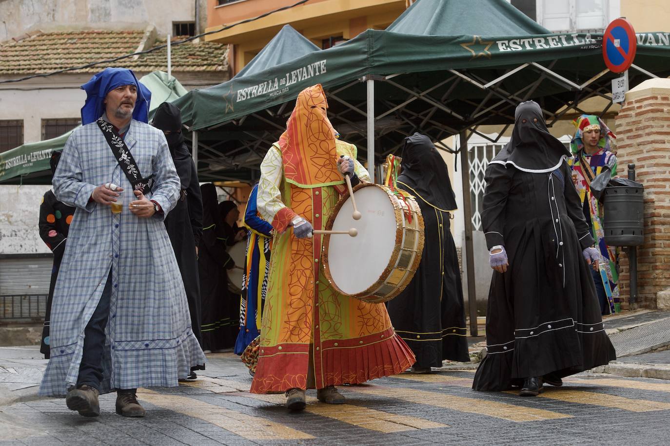 Fotos: Los tambores vuelven a las calles de Moratalla en el Jueves Santo