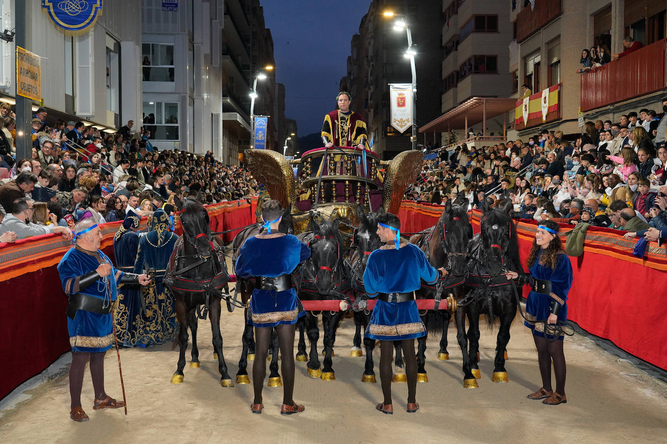 Fotos: Las cuadrigas de Lorca, en imágenes