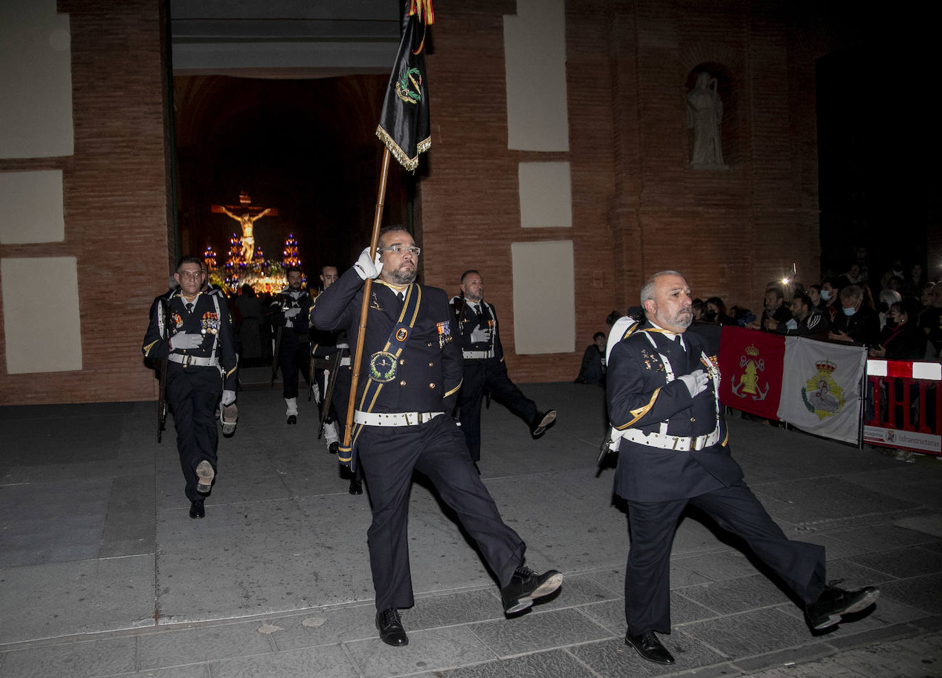 Fotos: La procesión del Silencio de Cartagena, en imágenes