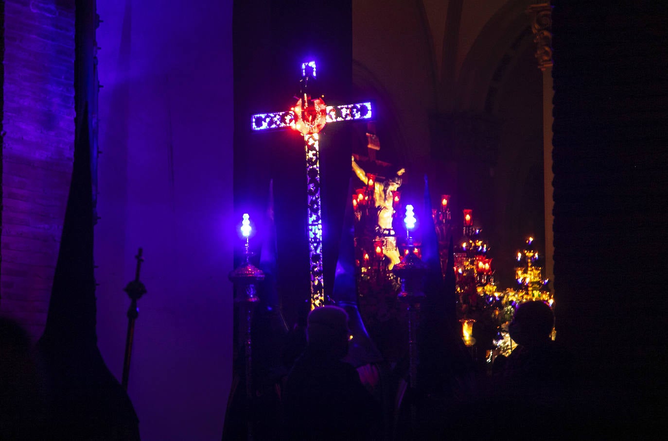 Fotos: La procesión del Silencio de Cartagena, en imágenes