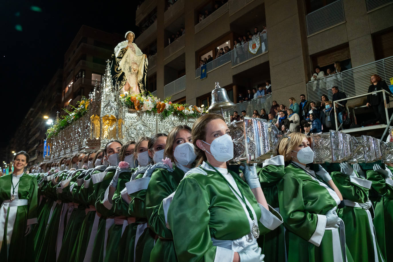 Fotos: Desfile bíblico-pasional del Viernes Santo en Lorca