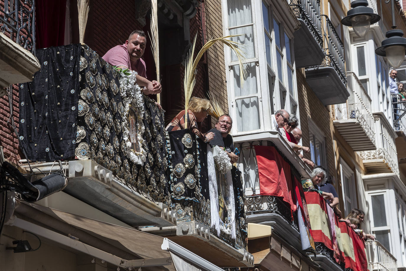 Fotos: La procesión del Resucitado de Cartagena, en imágenes