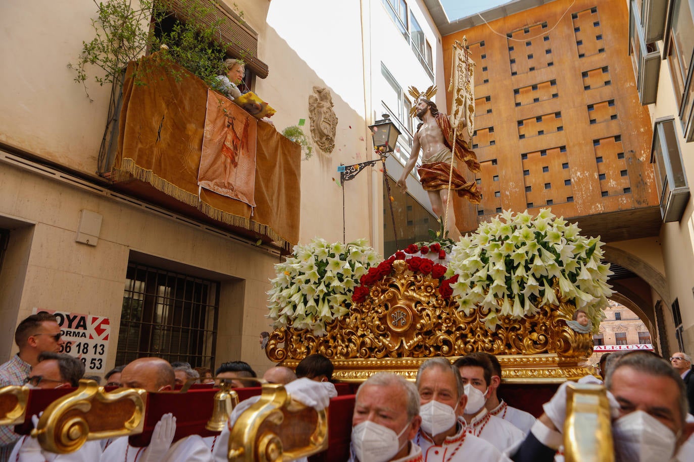 Fotos: La procesión del Resucitado de Lorca, en imágenes