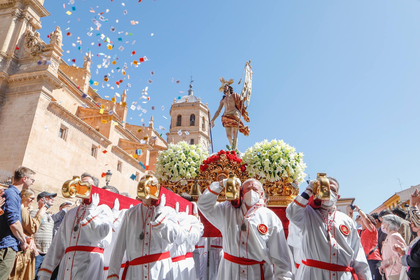 Fotos: La procesión del Resucitado de Lorca, en imágenes