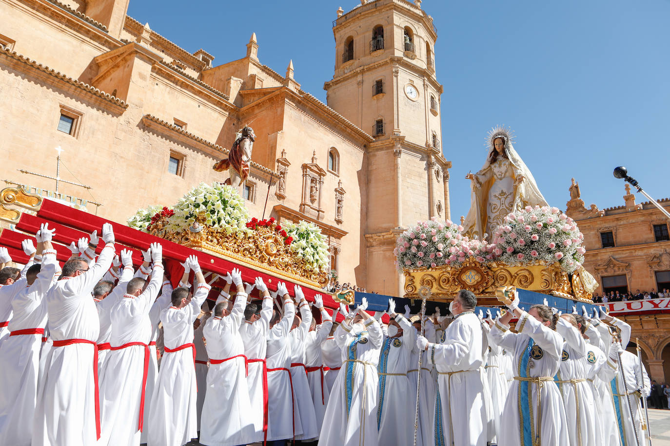 Fotos: La procesión del Resucitado de Lorca, en imágenes