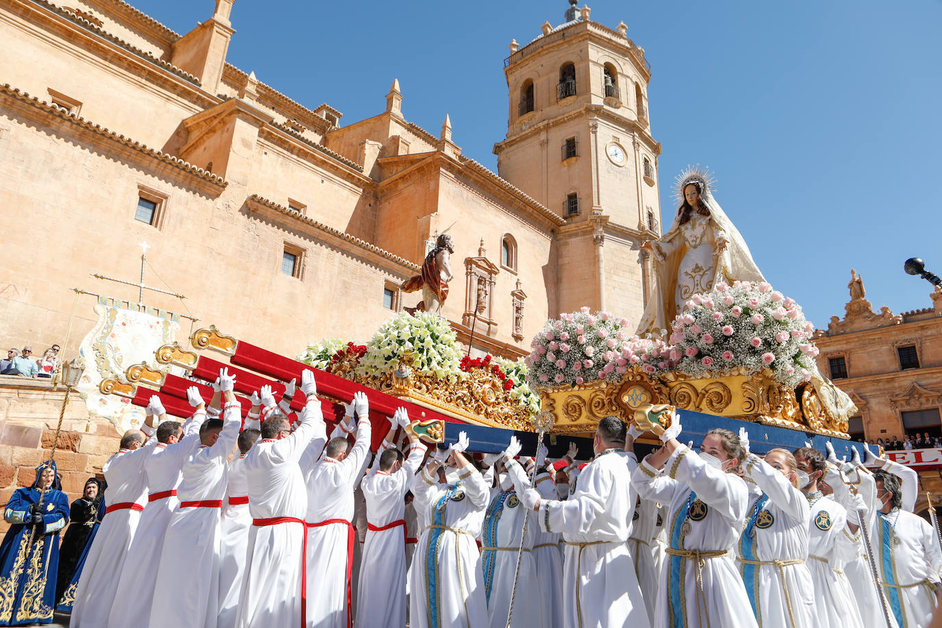 Fotos: La procesión del Resucitado de Lorca, en imágenes