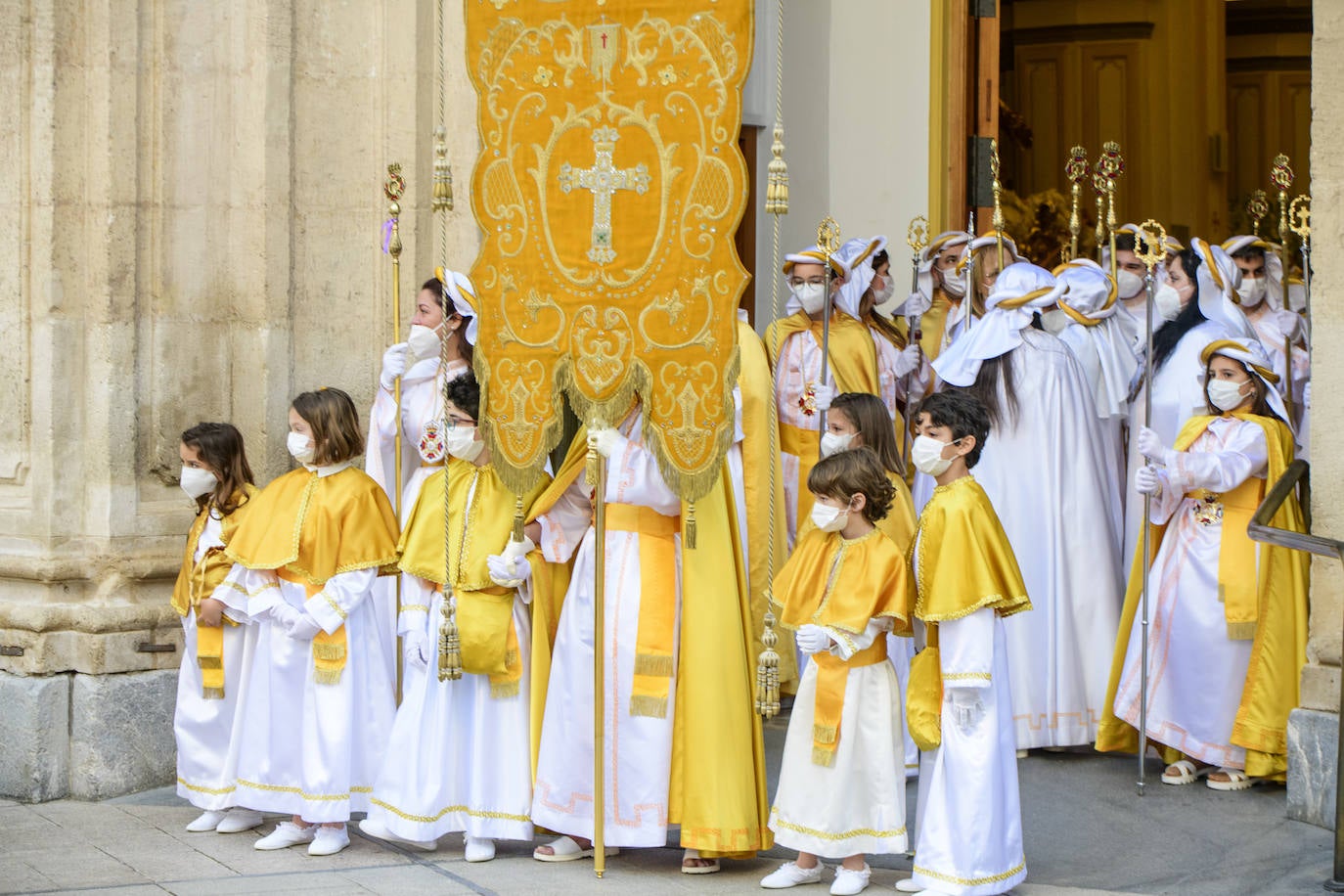 Fotos: La procesión del Resucitado cierra la Semana Santa murciana