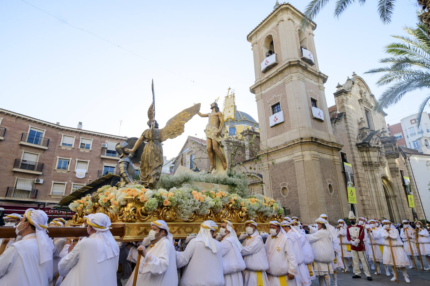 Fotos: La procesión del Resucitado cierra la Semana Santa murciana