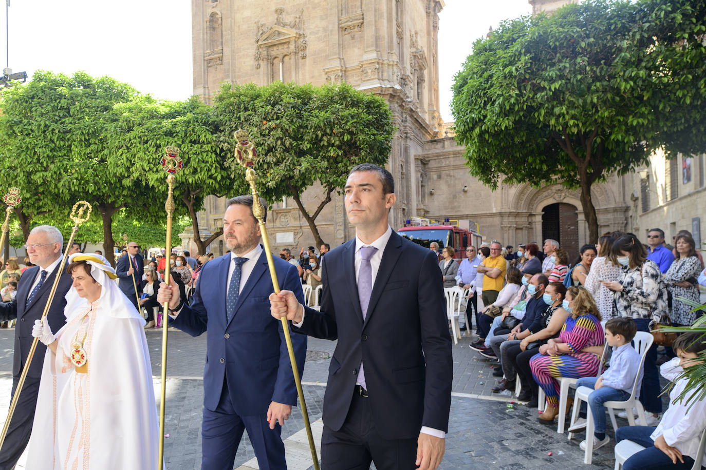 Fotos: La procesión del Resucitado cierra la Semana Santa murciana