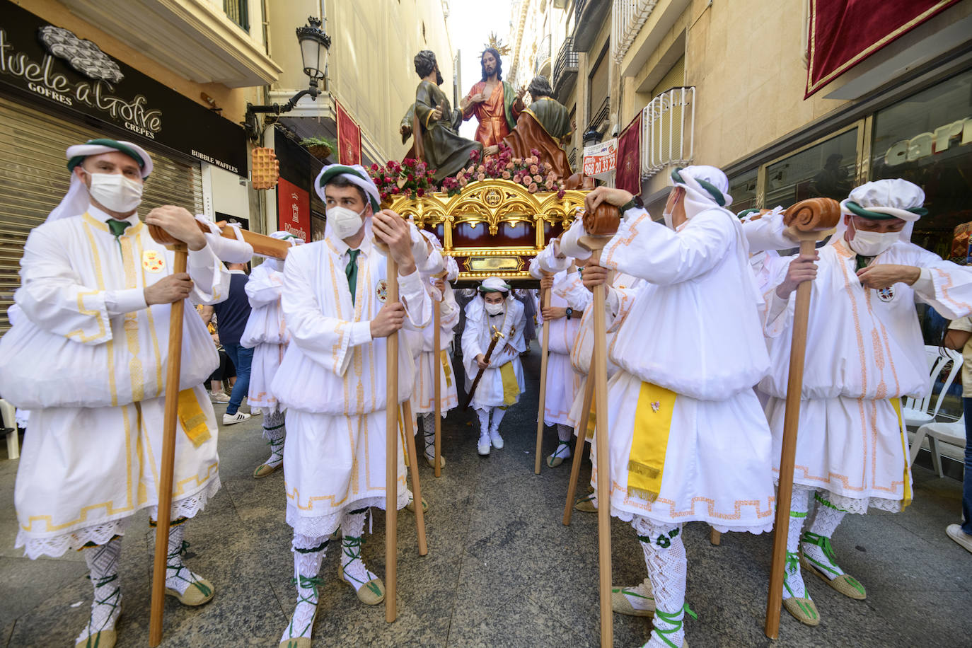 Fotos: La procesión del Resucitado cierra la Semana Santa murciana