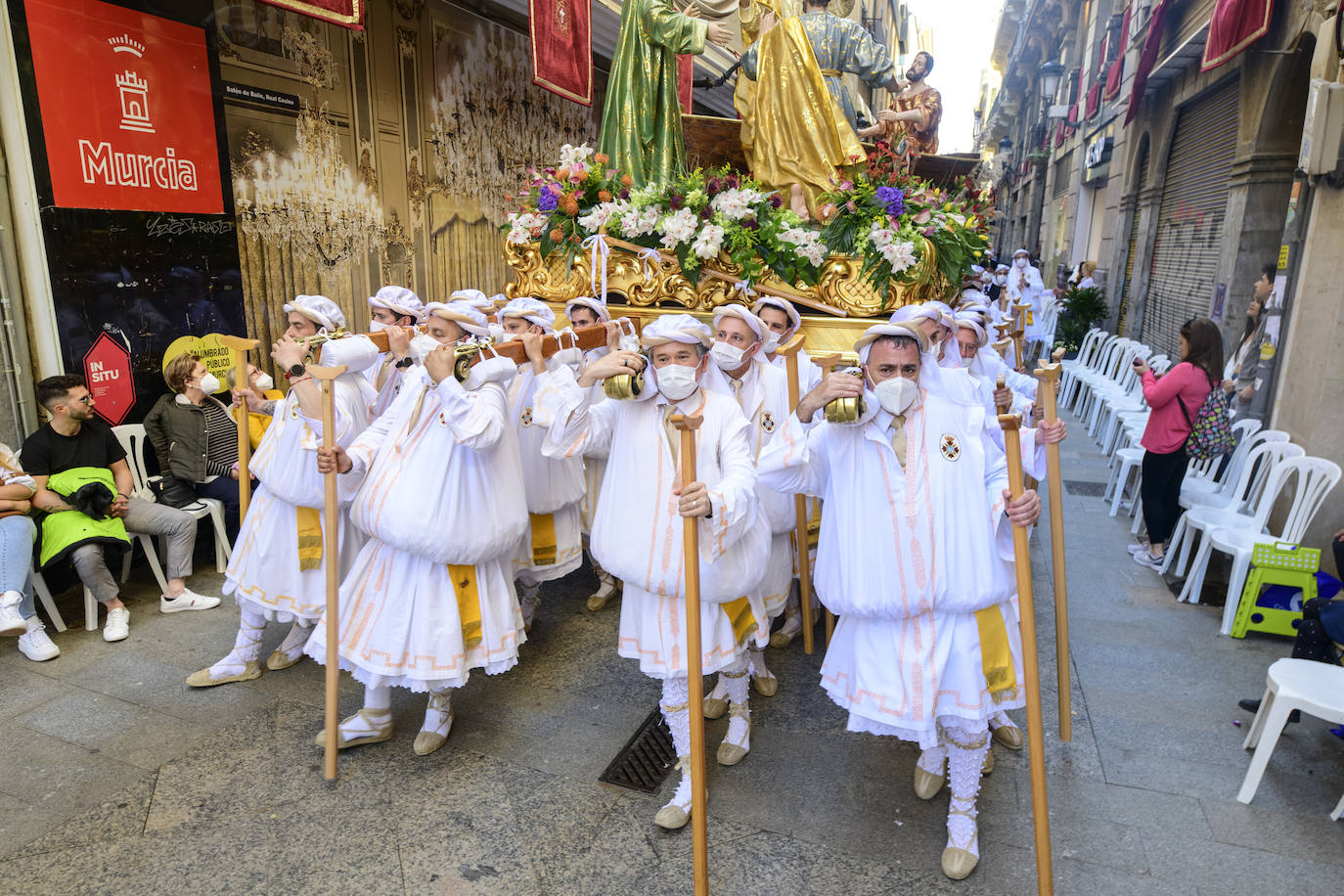 Fotos: La procesión del Resucitado cierra la Semana Santa murciana