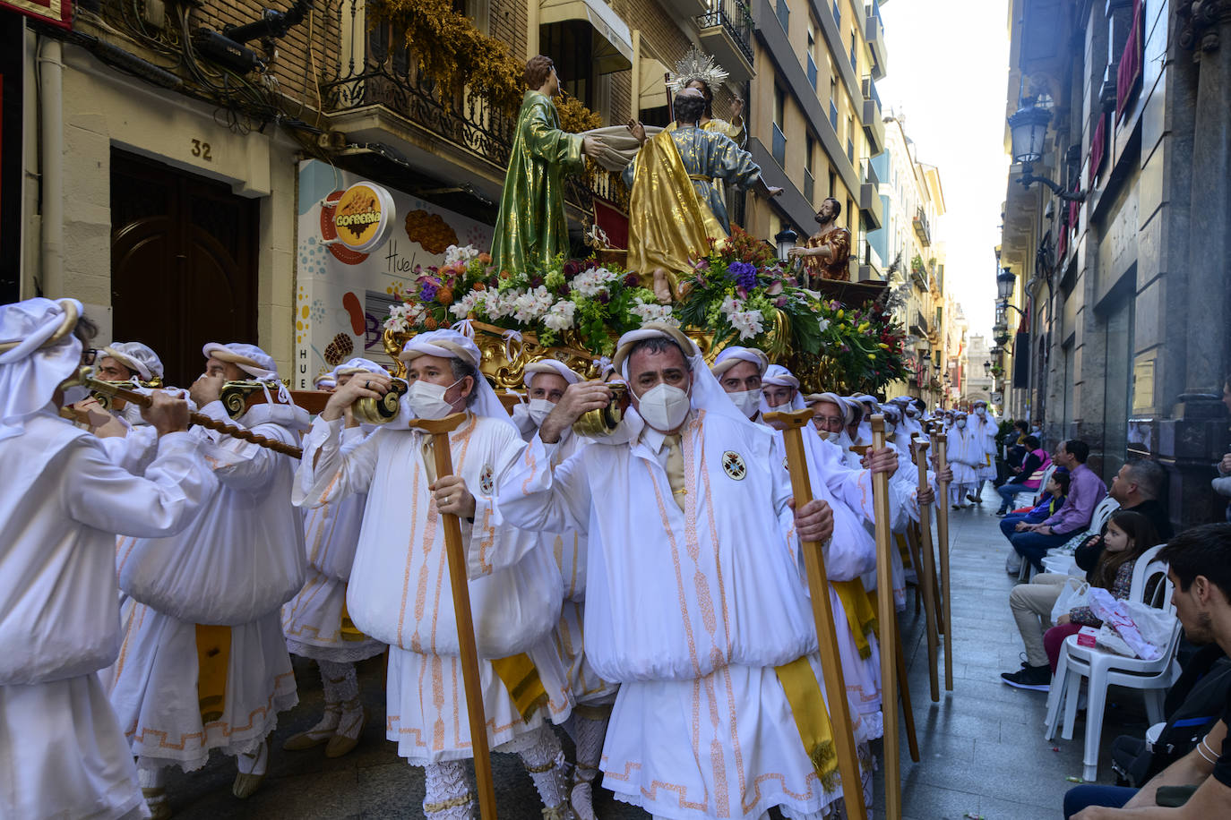 Fotos: La procesión del Resucitado cierra la Semana Santa murciana