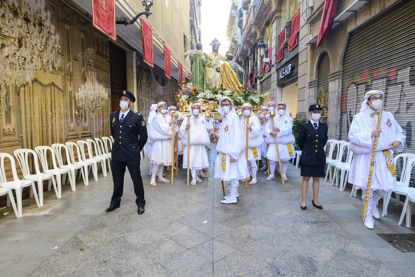 Fotos: La procesión del Resucitado cierra la Semana Santa murciana