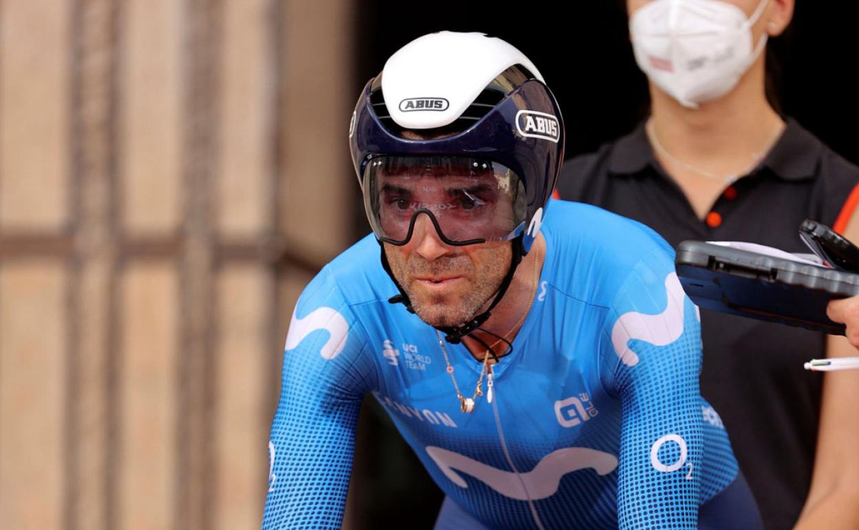 Alejandro Valverde, en la pasada Vuelta a España. 