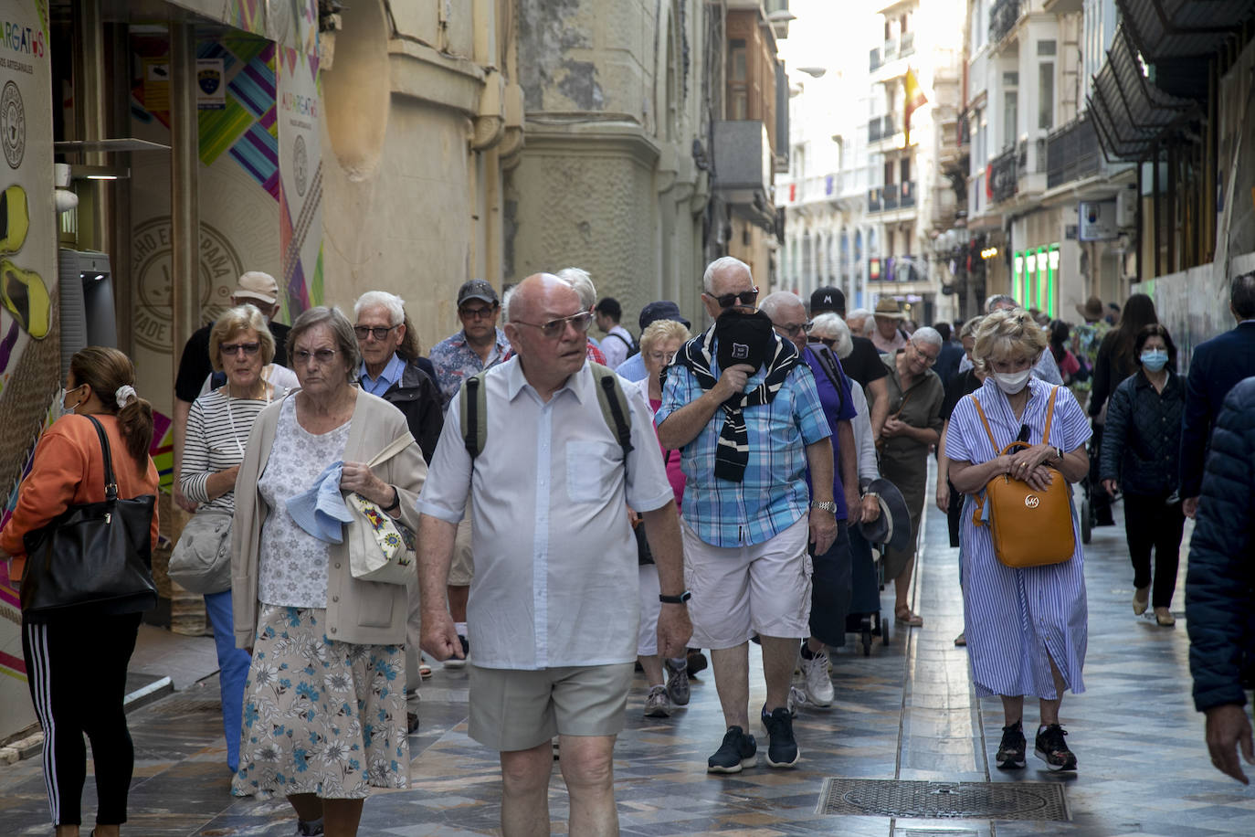 Fotos: Triple escala de cruceros en Cartagena