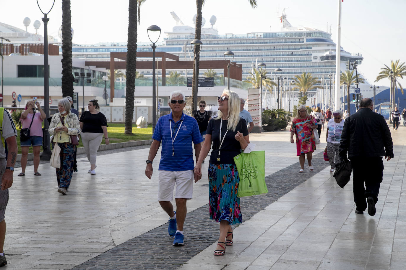 Fotos: Triple escala de cruceros en Cartagena