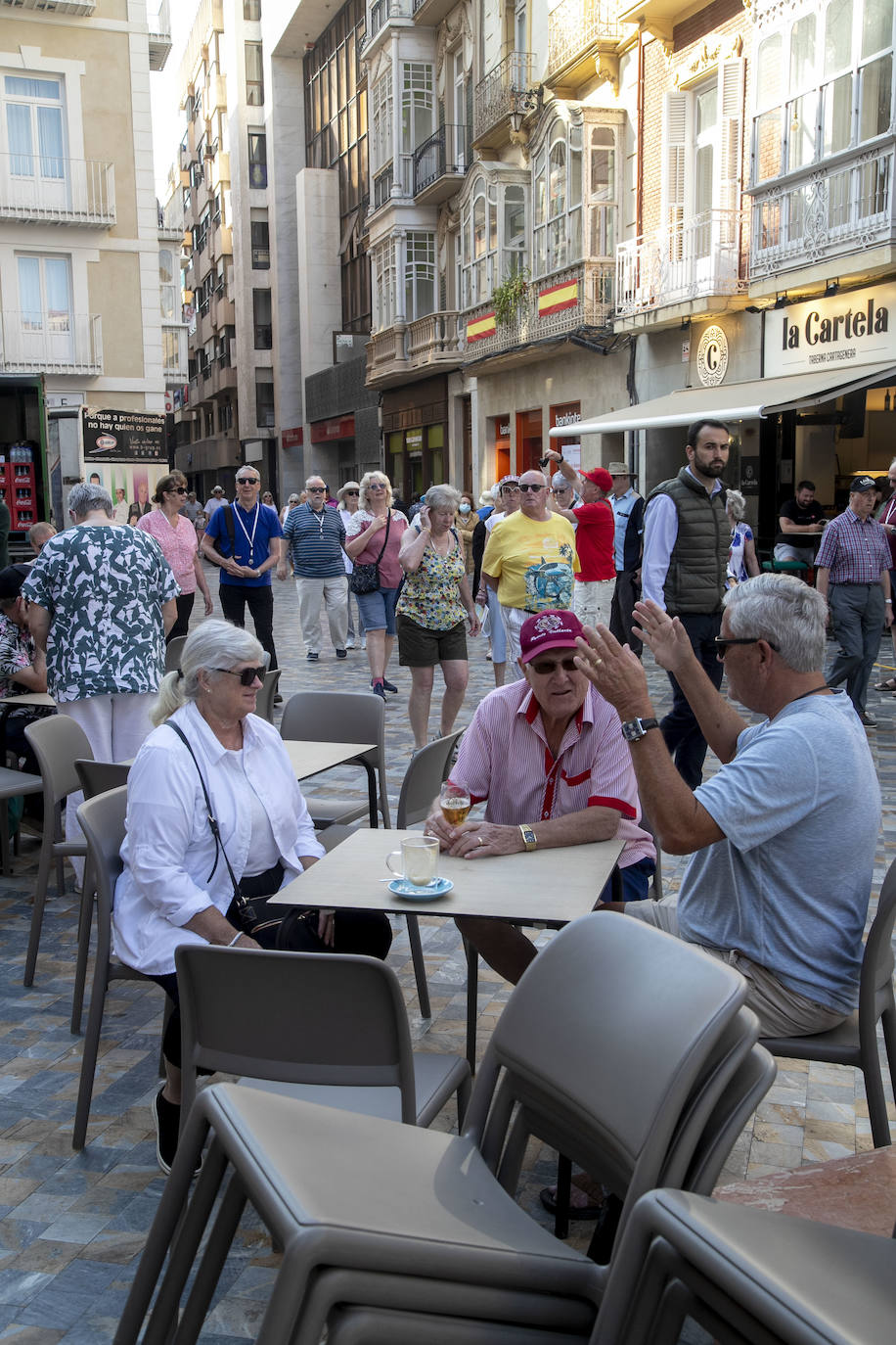Fotos: Triple escala de cruceros en Cartagena