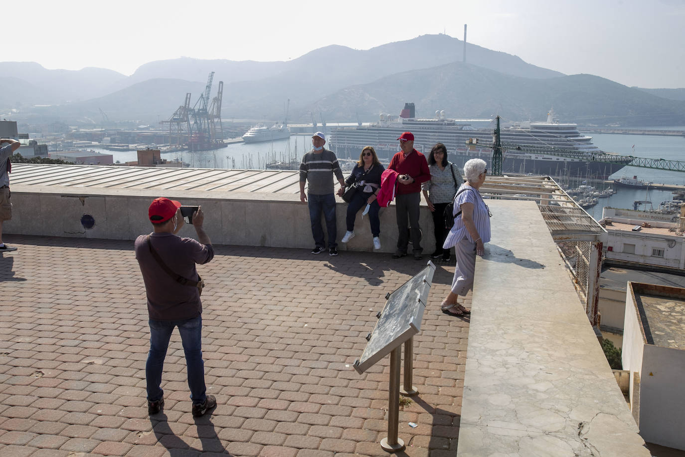Fotos: Triple escala de cruceros en Cartagena