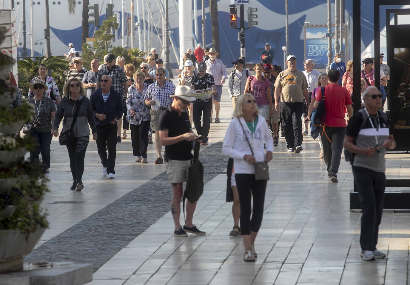 Fotos: Triple escala de cruceros en Cartagena