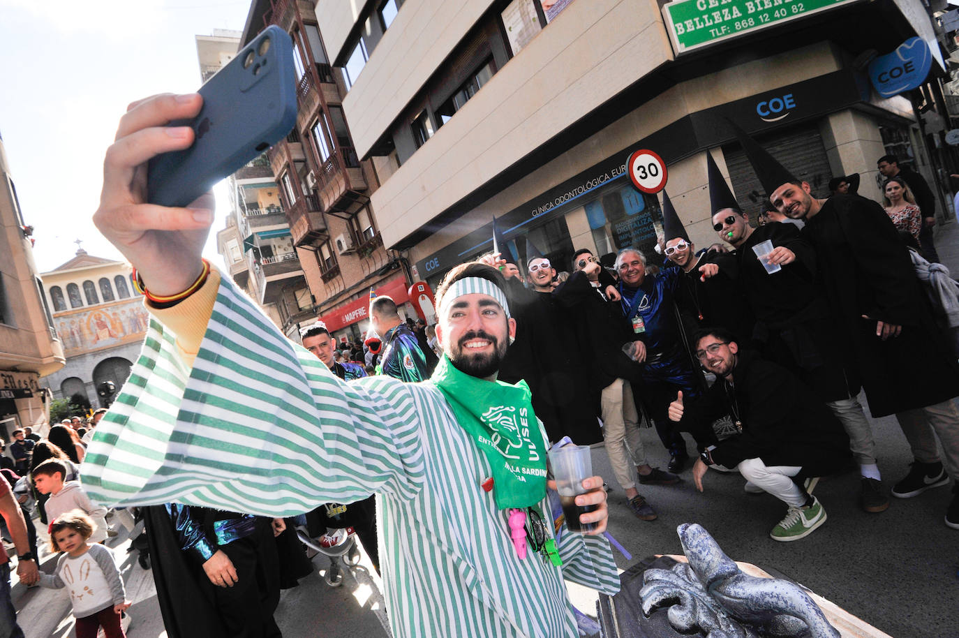 Fotos: La &#039;Sardina&#039; llega a las calles de Murcia