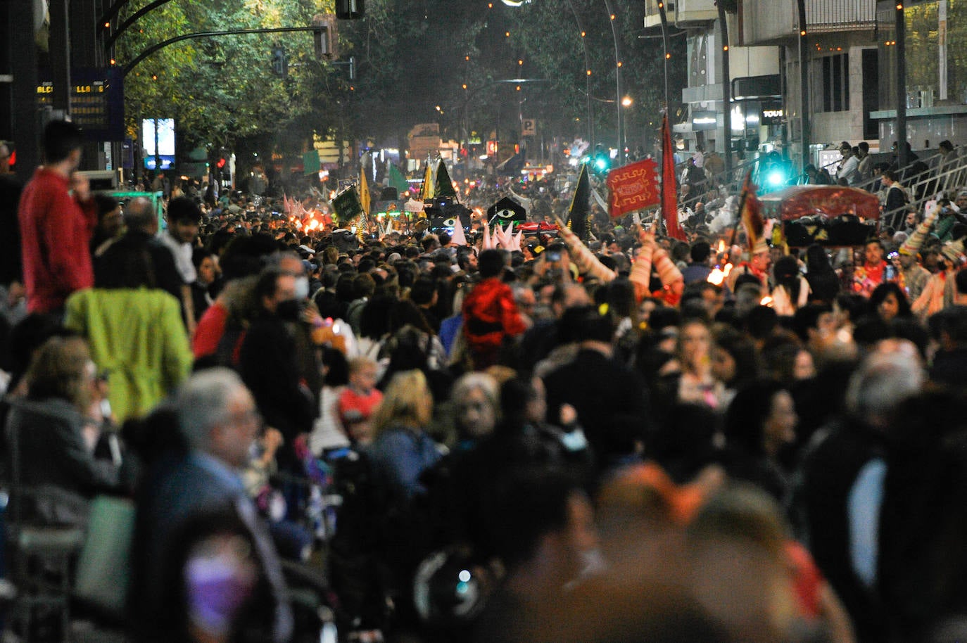 Fotos: La &#039;Sardina&#039; llega a las calles de Murcia