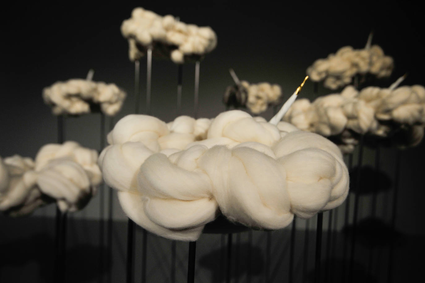 Fotos: Concha Martínez Montalvo expone en el Centro Párraga &#039;Algoritmo de sal&#039;