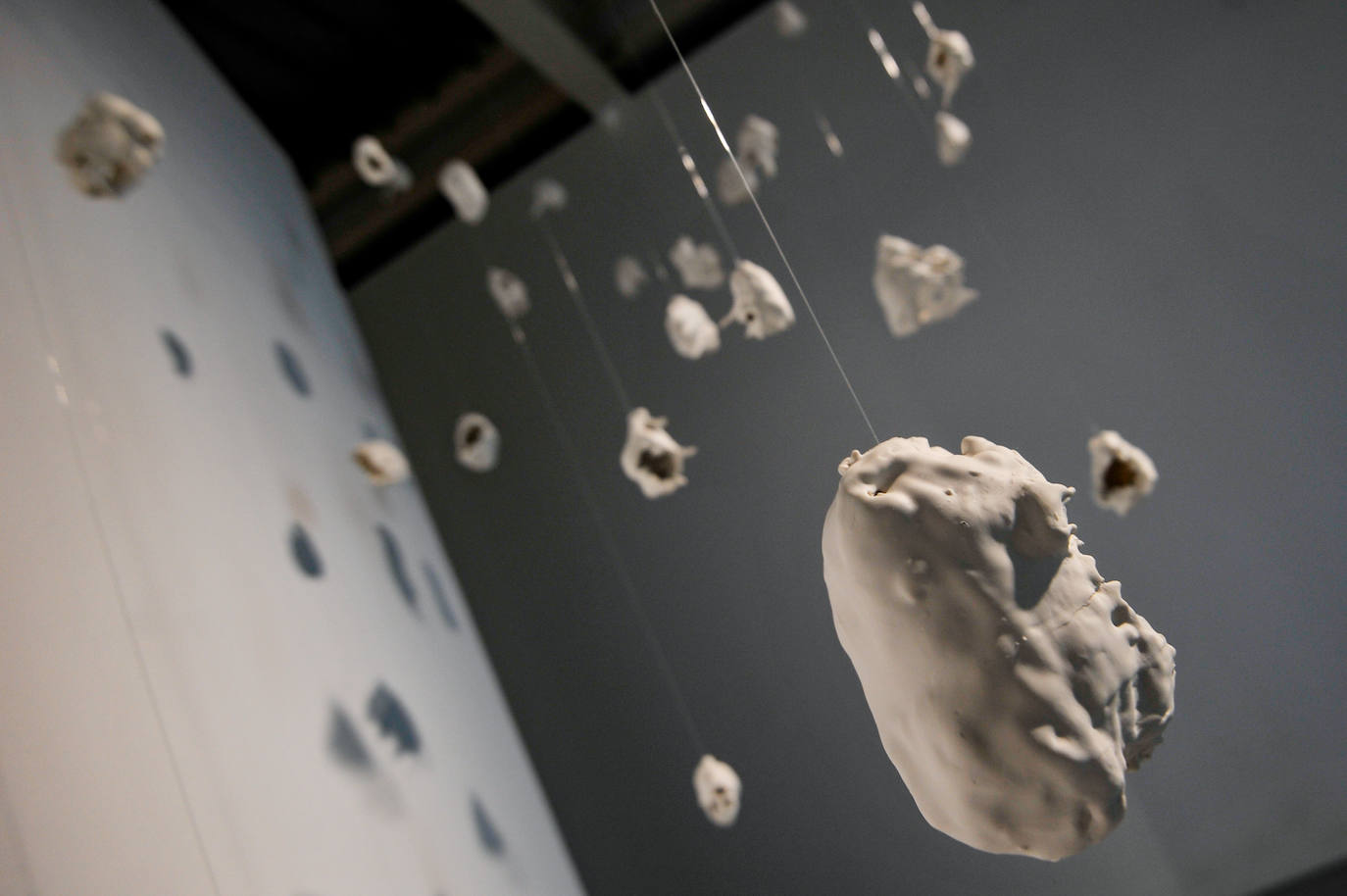 Fotos: Concha Martínez Montalvo expone en el Centro Párraga &#039;Algoritmo de sal&#039;