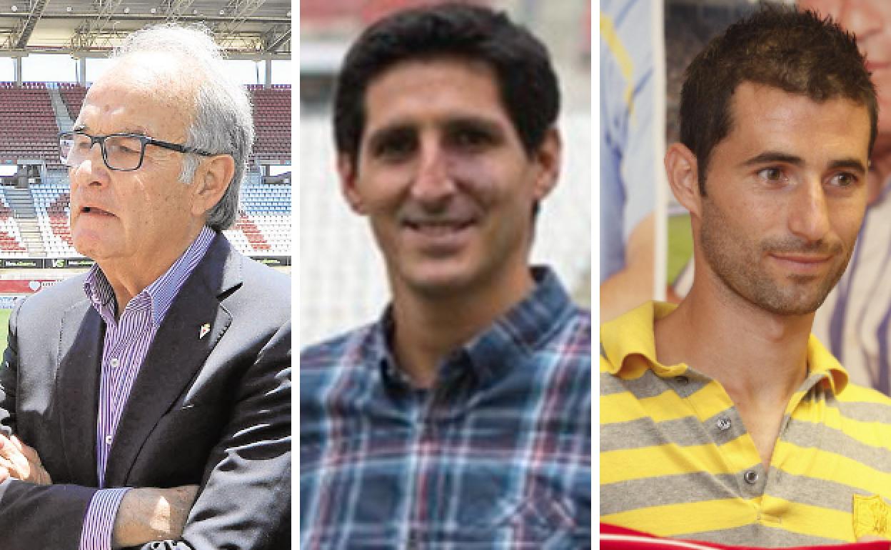 Vicente Carlos Campillo, David Karanka y Miguel Albiol.